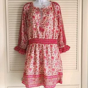 Love the Label Sam Floral Dress Anthroplogie